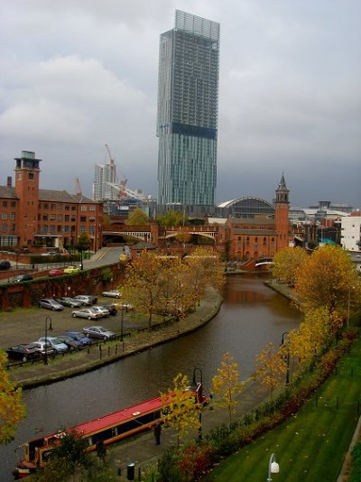 Beetham Tower from Castelfield