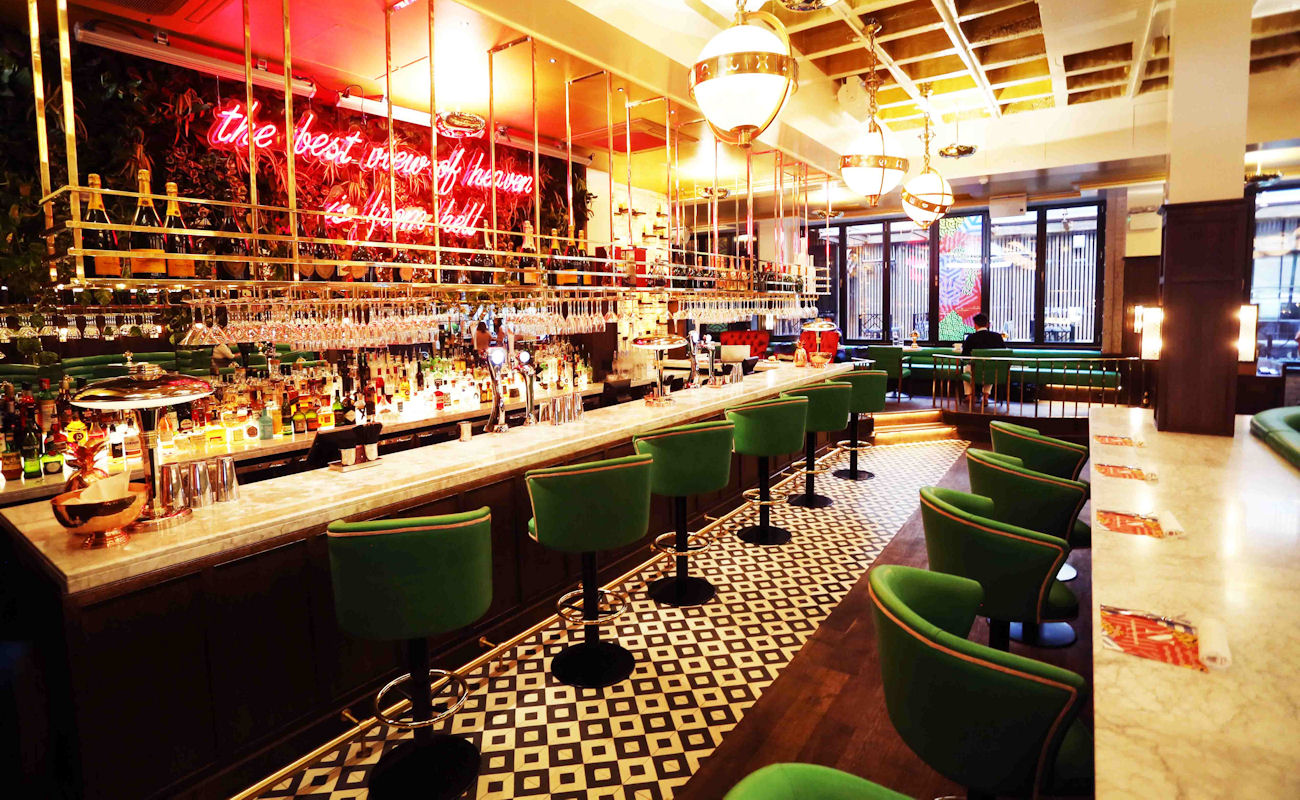Neighbourhood Bar Spinningfields Manchester