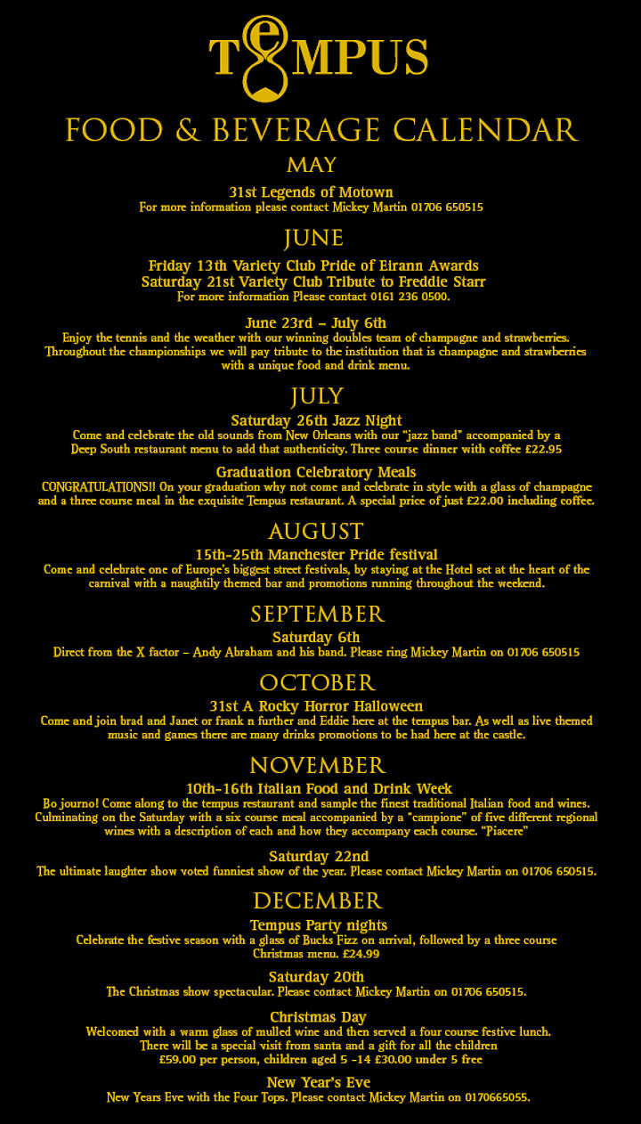 Tempus Restaurant Manchester