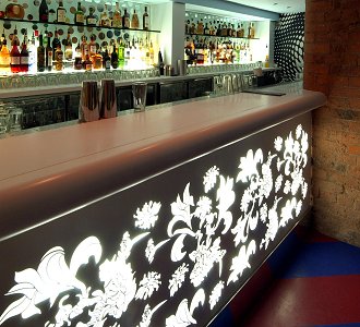 Downstairs bar in Walrus