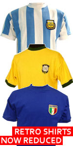 Special Offer on World Cup retro shirts