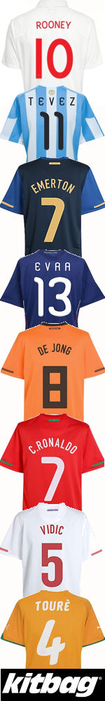 World Cup kits