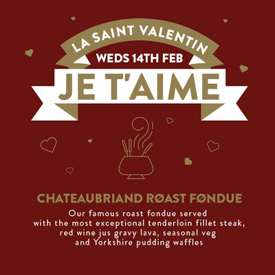 Valentine's Day In Manchester - Tattu