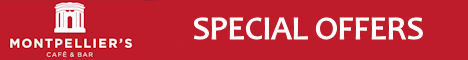 click here for Special offers at Montpellier's CafeBar