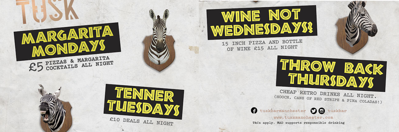 Manchester Bars - tusk NQ